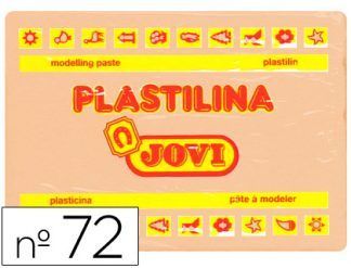 PLASTILINA JOVI 72 350GR CARNE
