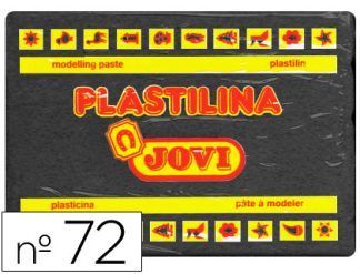 PLASTILINA JOVI 72 NEGRA 350GR
