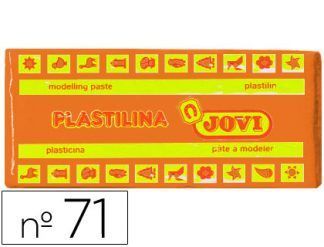 PLASTILINA JOVI 71 150GR NARANJA