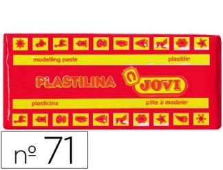 PLASTILINA JOVI 71 150GR ROJO