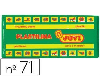 PLASTILINA JOVI 71 150GR VERDE MEDIO