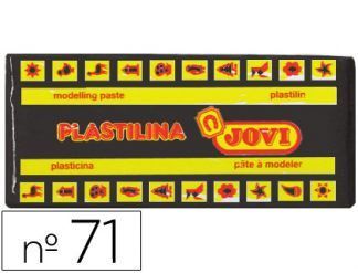 PLASTILINA JOVI 71 150GR NEGRO