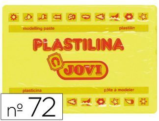 PLASTILINA JOVI 72 350GR AMARILLO
