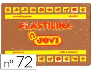 PLASTILINA JOVI 72 MARRON 350GR