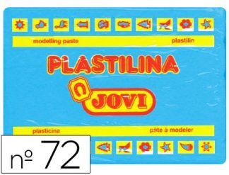 PLASTILINA JOVI 72 AZUL CIAN 350GR