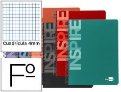 BLOC Fº ESPIRAL T/D CUADROS 4MM INSPIRE