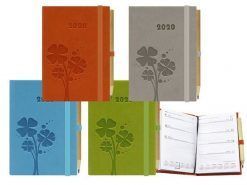AGENDA PIEL S/V PEQUEÑA CON LAPIZ