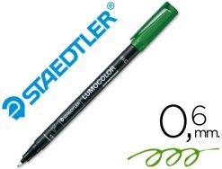 ROTULADOR PERMANENTE STAEDTLER LUMOCOLOR  F VERDE