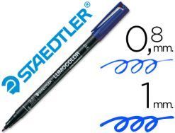 ROTULADOR PERMANENTE STAEDTLER LUMOCOLOR M AZUL