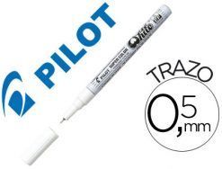ROTULADOR PERMANENTE PILOT SUPERCOLOR BLANCO