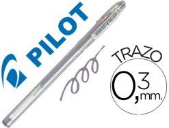 BOLIGRAFO PILOT G1 PLATA