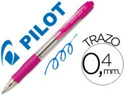 BOLIGRAFO PILOT SUPERGRIP ROSA