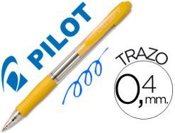 BOLIGRAFO PILOT SUPERGRIP AMARILLO
