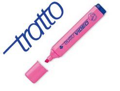 MARCADOR FLUORESCENTE GIOTTO TRATTO VIDEO ROSA