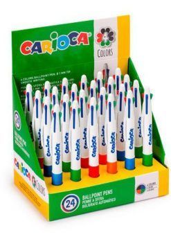 BOLIGRAFO CARIOCA 4 COLORES