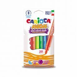 ROTULADORES CARIOCA 8 COLORES NEON