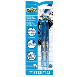 BOLIGRAFO BORRABLE MITAMA GOODY NEGRO 2 UDS