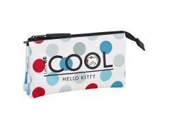 PORTATODO SAFTA TRIPLE HELLO KITTY COOL