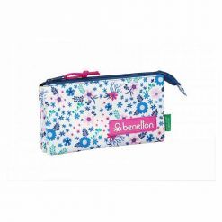 PORTATODO SAFTA TRIPLE UCB IN BLOOM WHITE