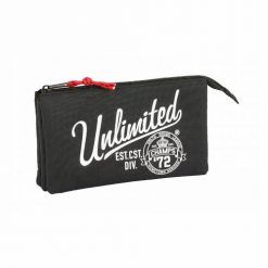 PORTATODO SAFTA TRIPLE ECKO LTD. BLACK