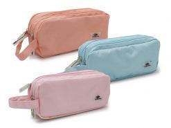 PORTATODO PASTEL 3 CREMALLERAS CON ASA WATER PROOF