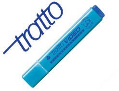 MARCADOR FLUORESCENTE GIOTTO TRATTO VIDEO AZUL