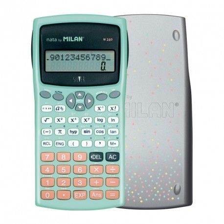 CALCULADORA CIENTIFICA MILAN M240 SILVER