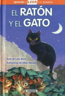 APRENDO A LEER. EL RATÓN Y EL GATO